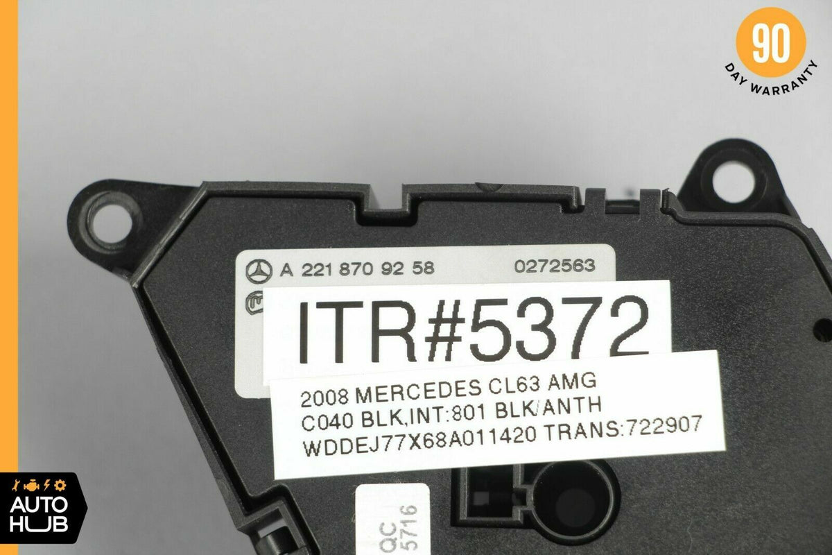 07-14 Mercedes W216 CL63 S550 Front Left Driver Seat Control Memory Switch OEM - photo 12