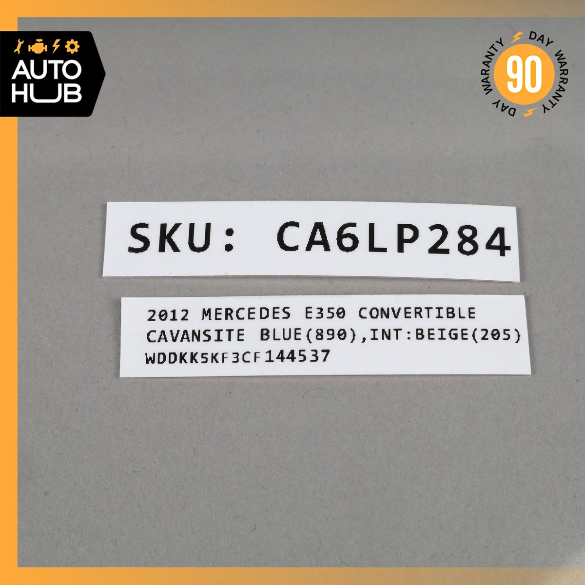 10-13 Mercedes W207 E350 E550 Seat Occupancy Sensor SRS Mat 2078700210 OEM - photo 10