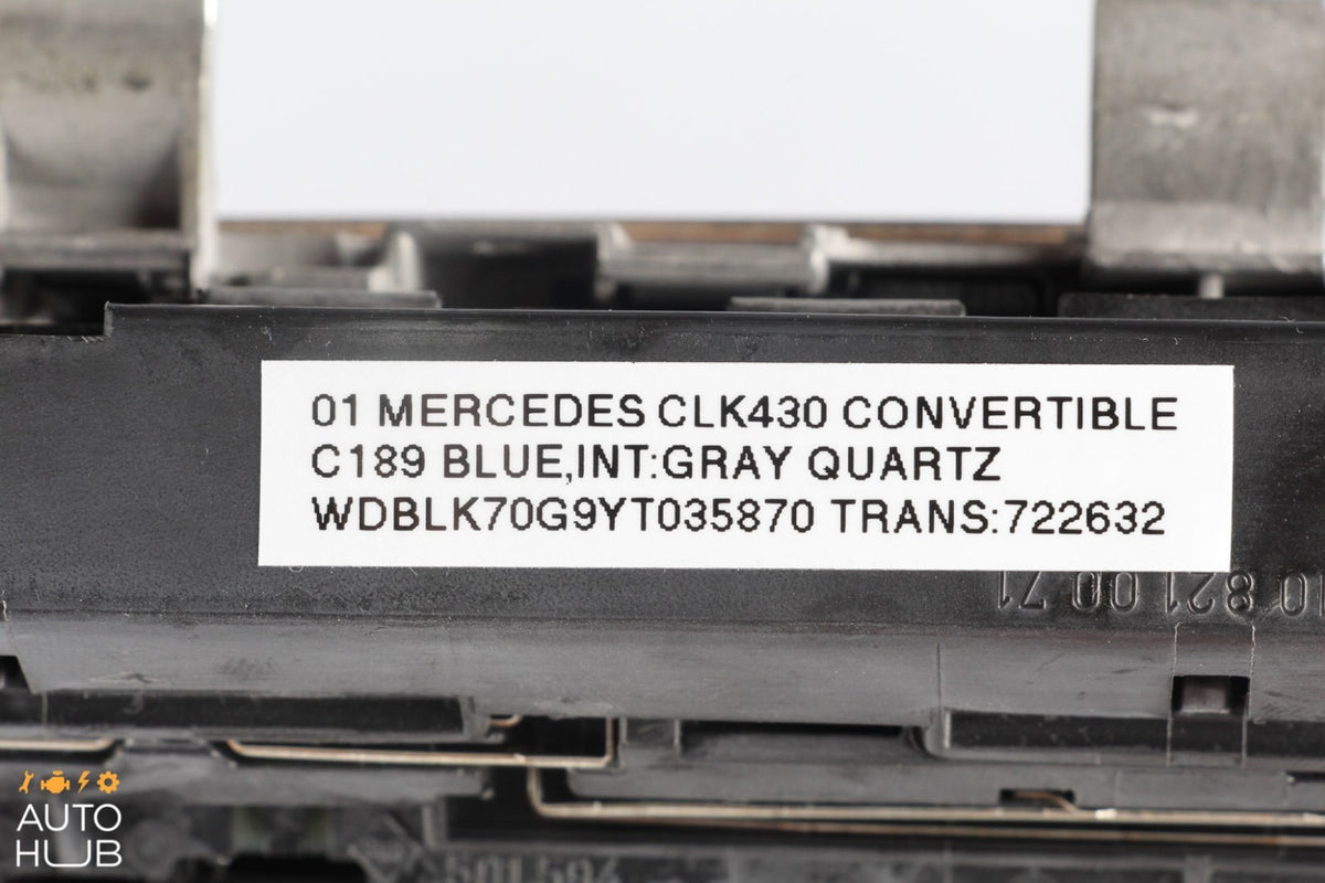 98-03 Mercedes W208 CLK320 CLK430 Center Console Dashboard Control Panel OEM - photo 11