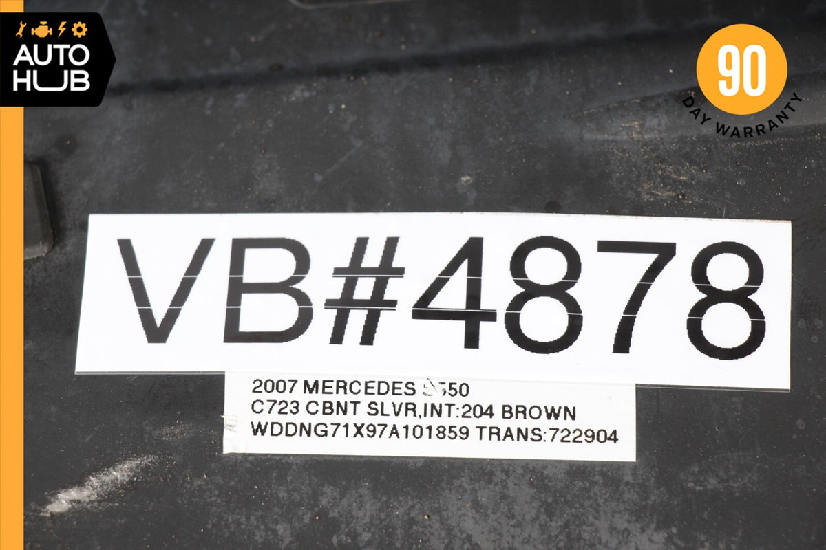 07-09 Mercedes W221 S550 S450 Upper Radiator Core Support Headlight Bracket OEM - photo 12