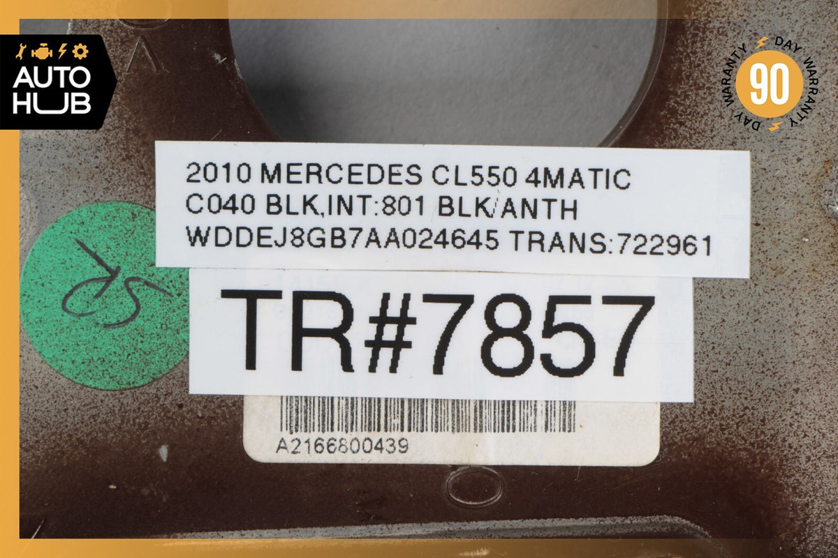 07-14 Mercedes W216 CL550 CL63 AMG Center Console Multi Function Switch Trim OEM - photo 12