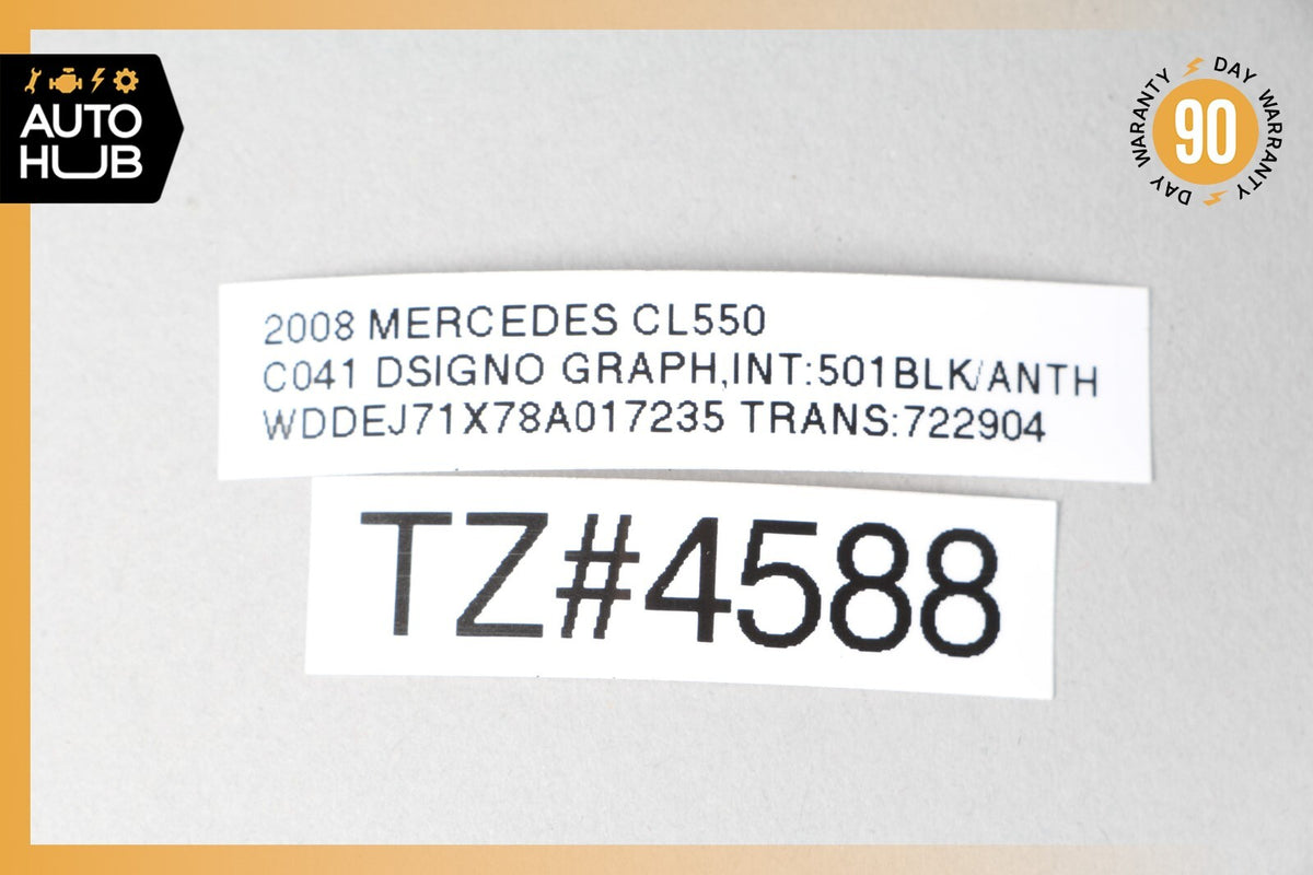 07-14 Mercedes W216 CL550 CL63 Rear Left Driver Side Door Speaker Tweeter OEM - photo 12