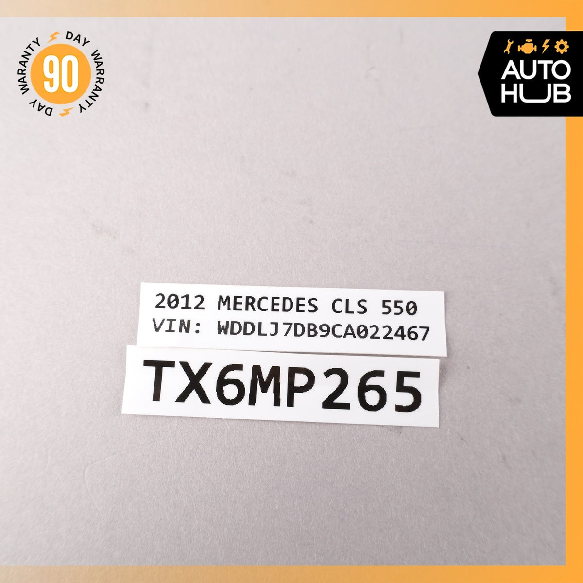 12-18 Mercedes W218 CLS550 CLS63 Front Right Side Sunvisor Sun Visor Black OEM - photo 18