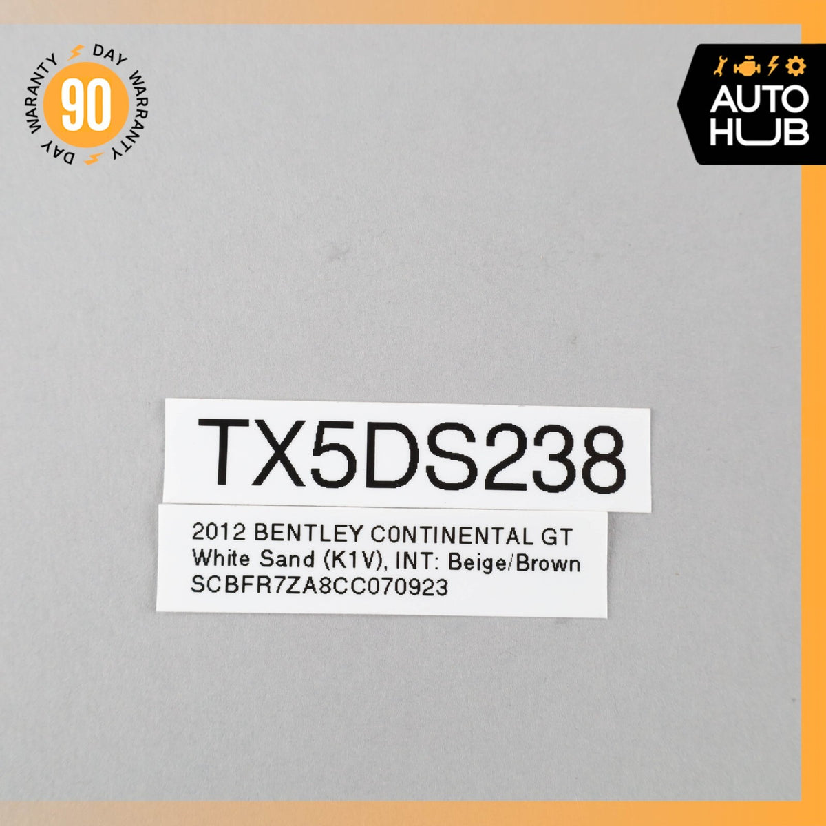12-17 Bentley Continental GT Coupe Rear Under Window Panel Cover OEM 56k - photo 16