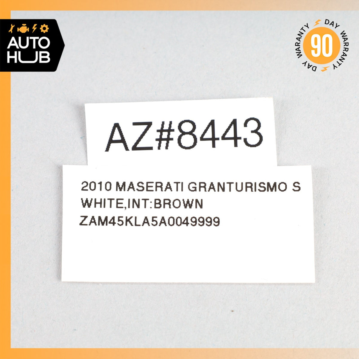 03-19 Maserati GranTurismo Quattroporte Gran Cabrio Yaw Turn Rate Sensor OEM 61k - photo 8