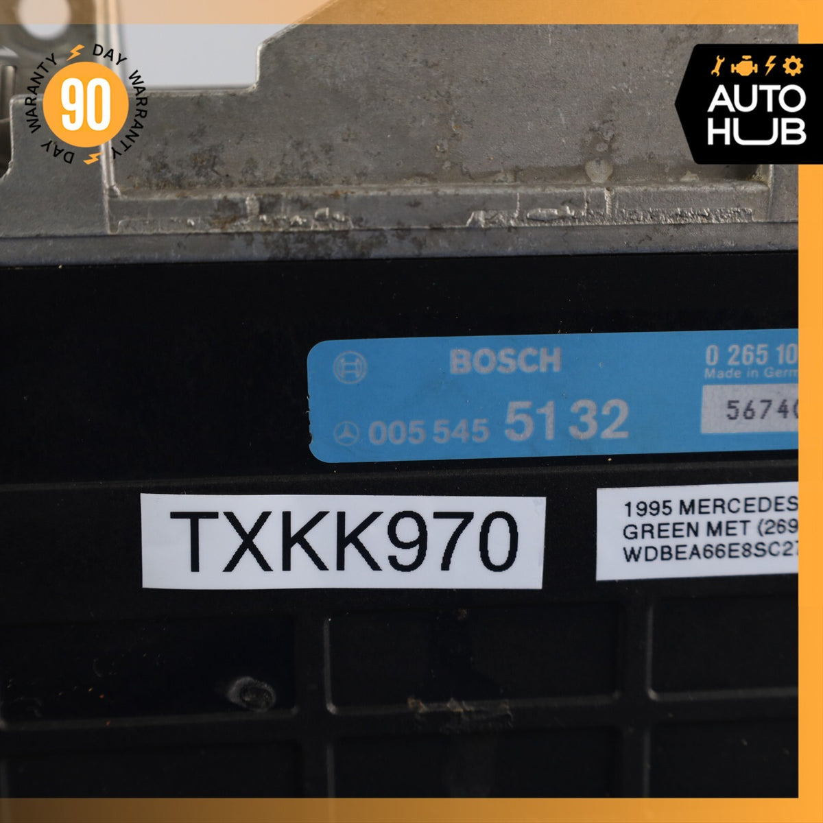 86-95 Mercedes W124 E320 500SL ABS Antilock Brake Control Module 0055455132 OEM - photo 12