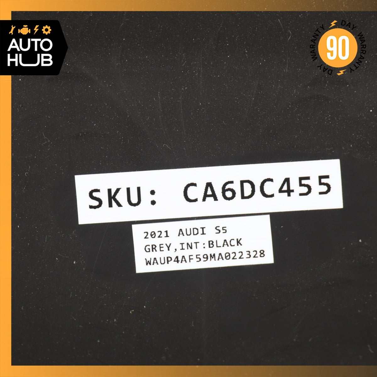 18-24 Audi B9 S5 A5 Front Left or Right Seat Back Cover Panel Trim Black OEM 33k - photo 19