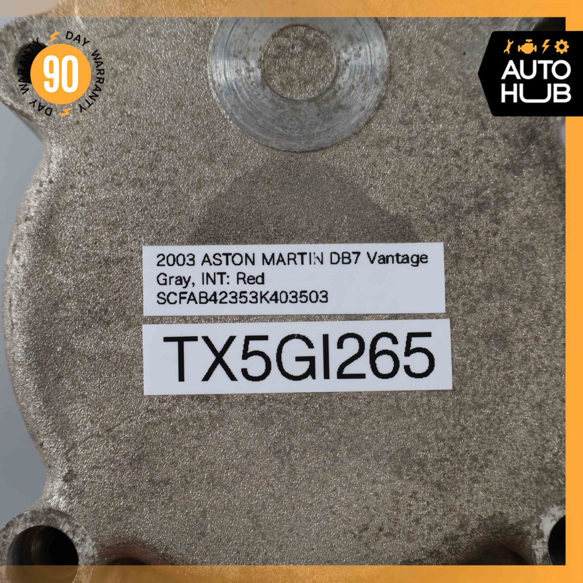 00-04 Aston Martin DB7 Vantage A/C Air Conditioning Compressor XR1H19D629AA OEM - photo 11