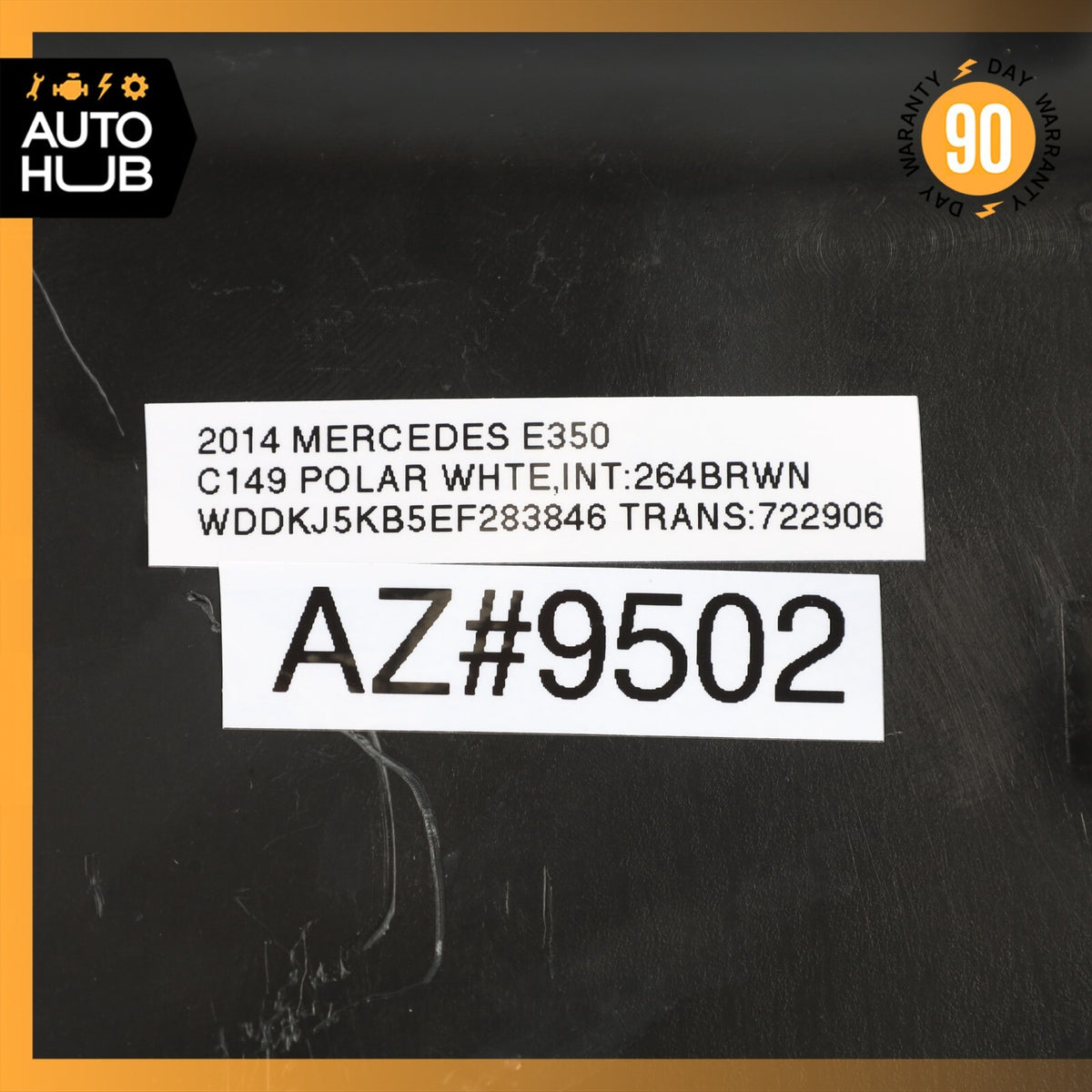 10-17 Mercedes W207 E350 E550 Dashboard Dash Board Trim Panel Left Black OEM - photo 12