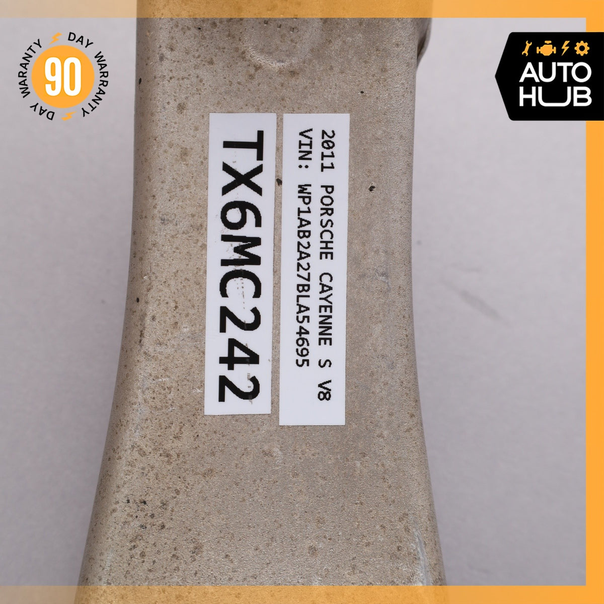11-18 Porsche Cayenne 958 Front Left Knuckle Spindle 7P0615311B OEM - photo 15