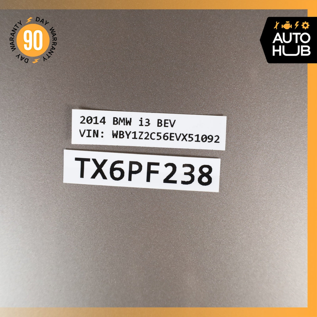 14-21 BMW i3 I01 Hybrid Rear Right Passenger Side Quarter Panel Silver OEM 43k - photo 17