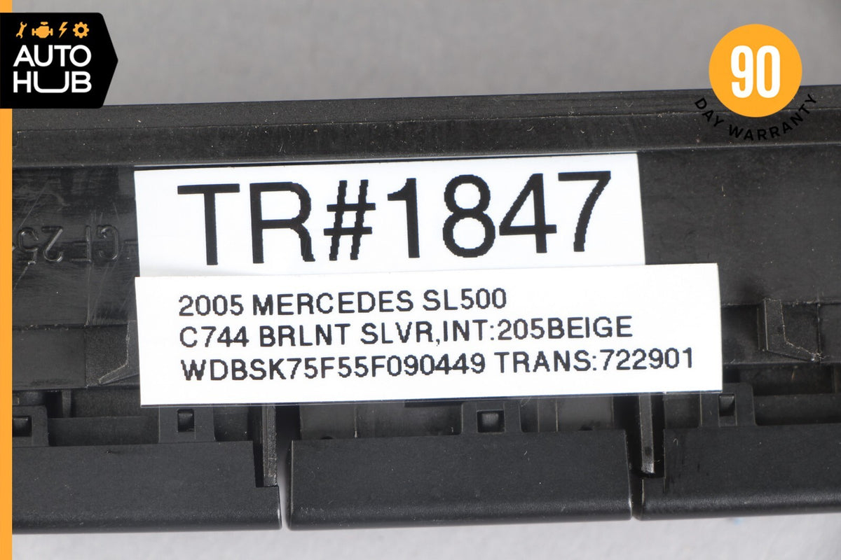 Mercedes R230 SL500 SL55 AMG Center Console ESP Switch Control Button OEM - photo 8