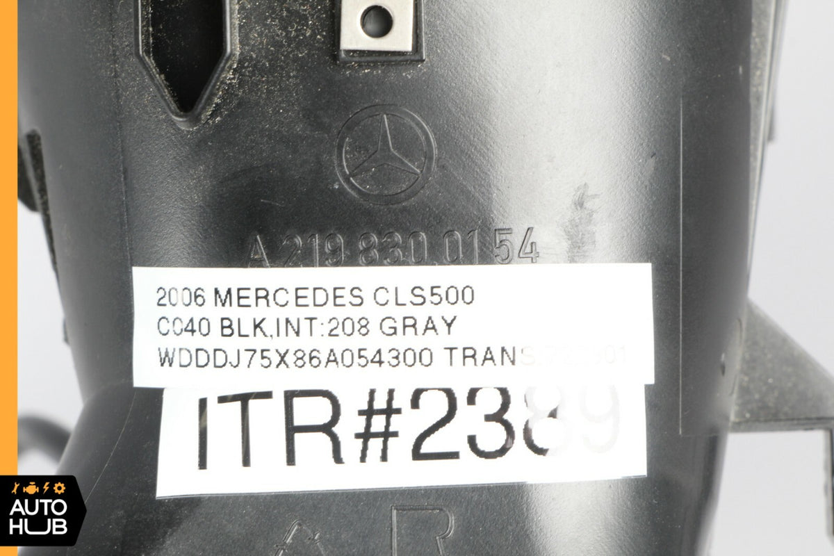 06-11 Mercedes W219 CLS500 CLS550 CLS55 AMG Dash Left Air Vent 2198300154 OEM - photo 8