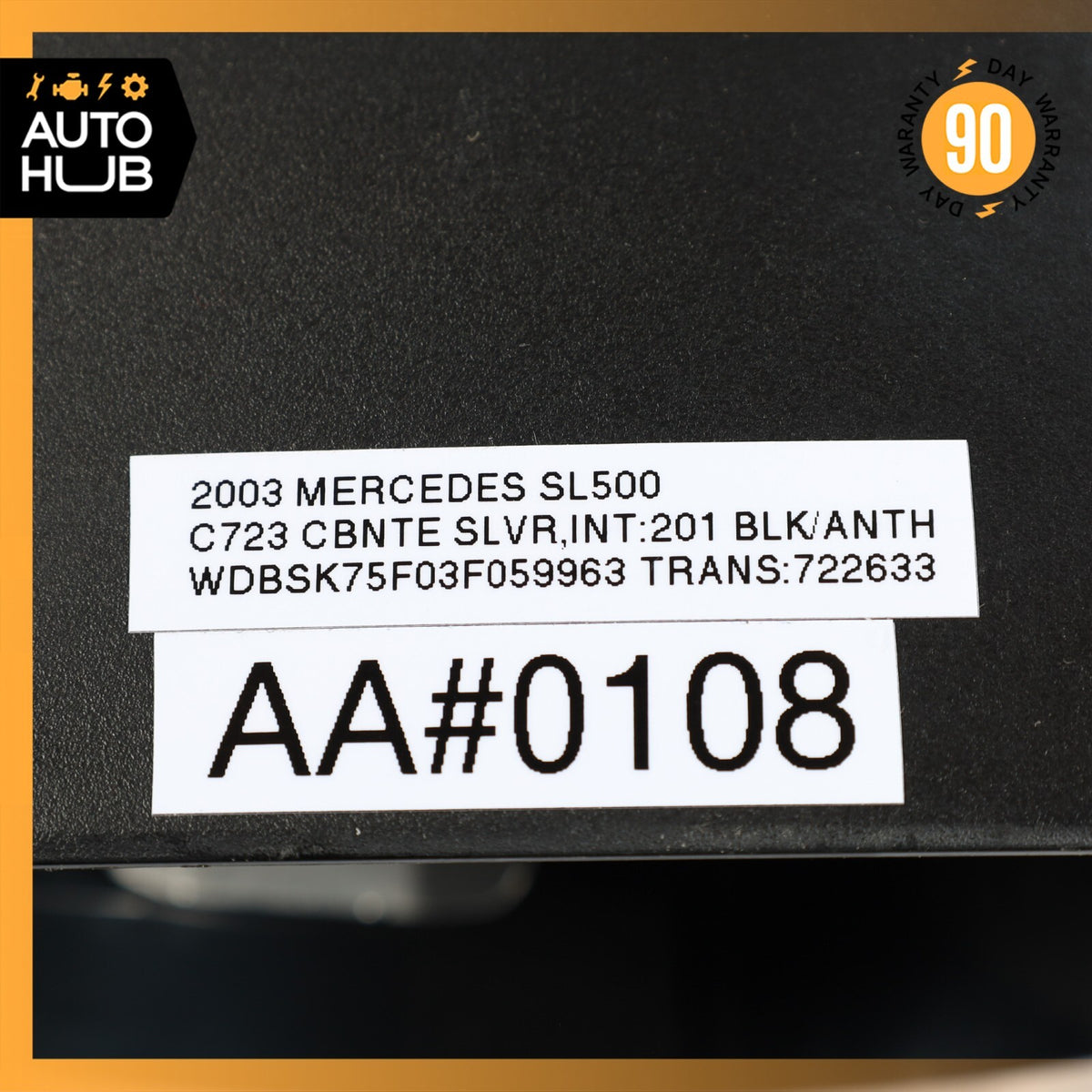 03-06 Mercedes R230 SL500 SL55 AMG Steering Column Switch Clockspring Shroud OEM - photo 17