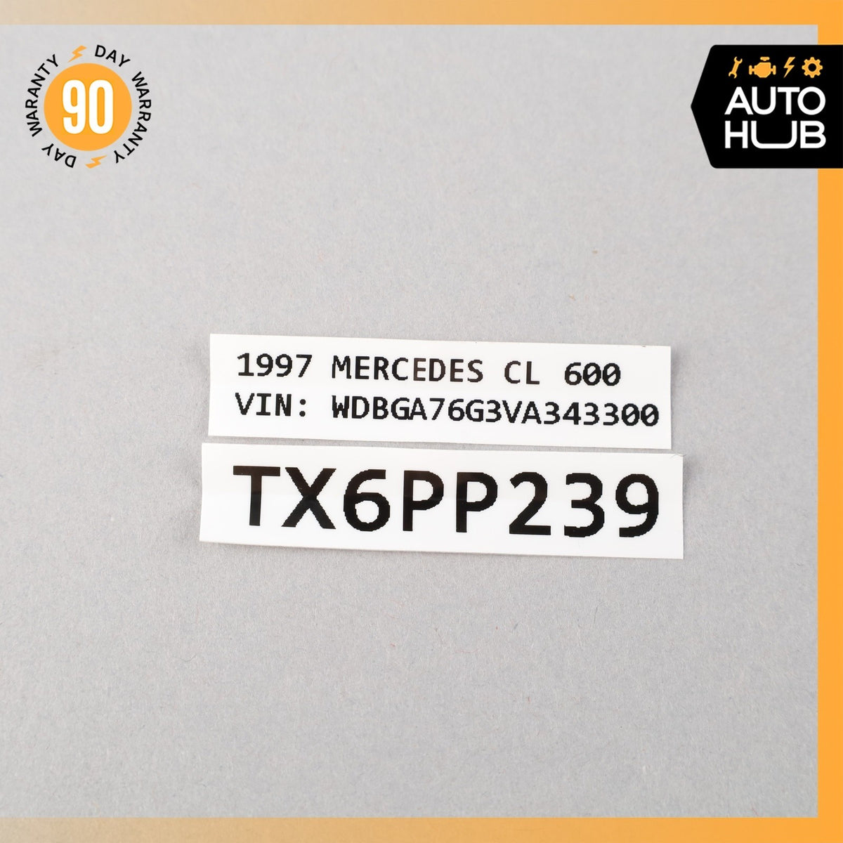 92-99 Mercedes W140 CL600 S320 S600 Parktronic PTS Switch 1408217051 OEM 63k - photo 10