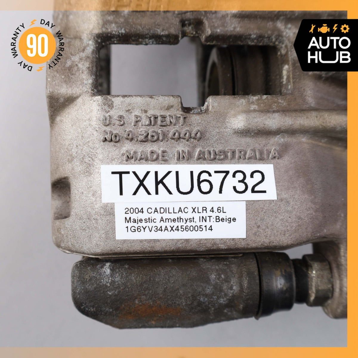 04-13 Cadillac XLR 4.6L V8 Brake Calipers Rear Left & Right Set 19208041 OEM 37k - photo 15