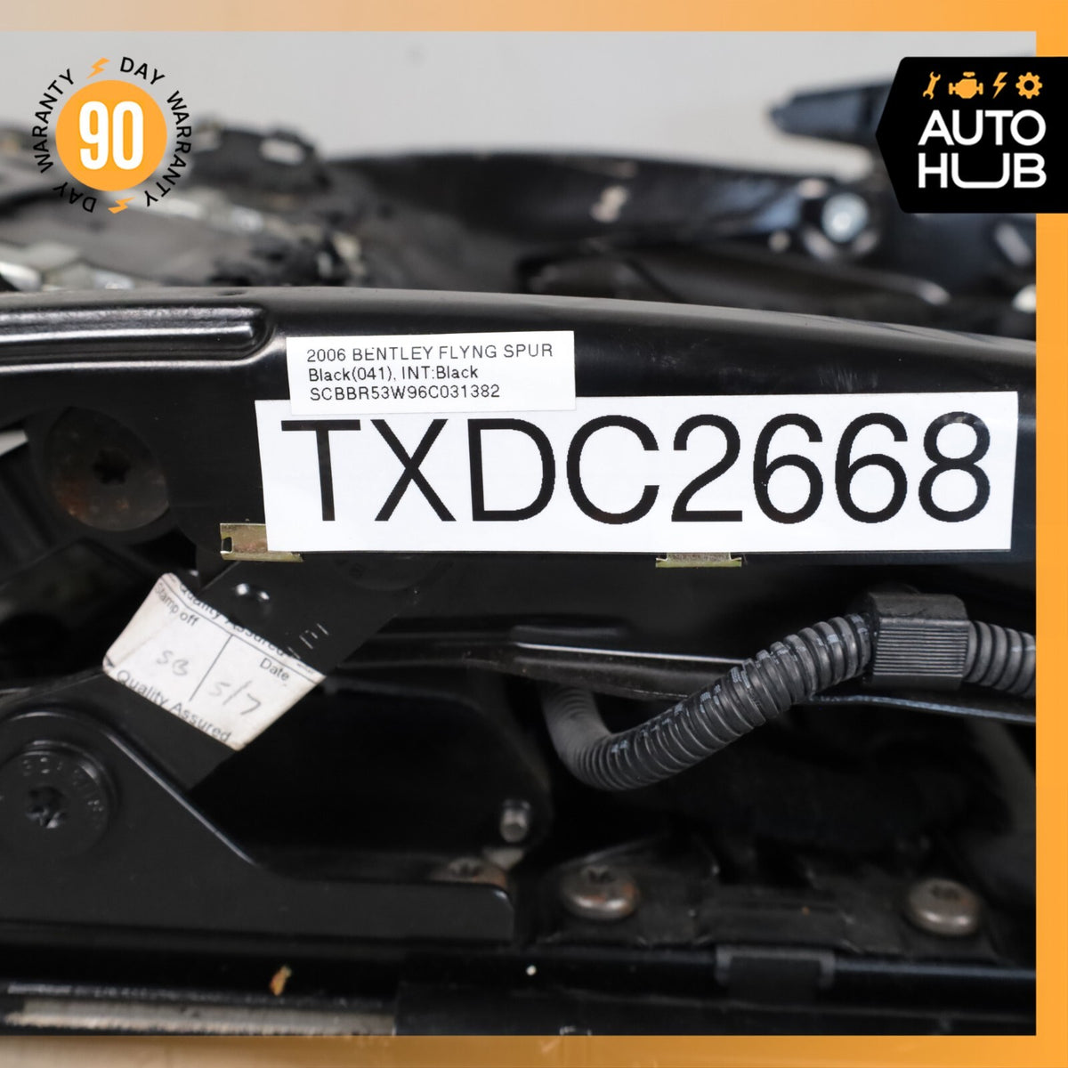 06-13 Bentley Continental Flying Spur Lower Seat Track Rail Right Side OEM 78k - photo 11
