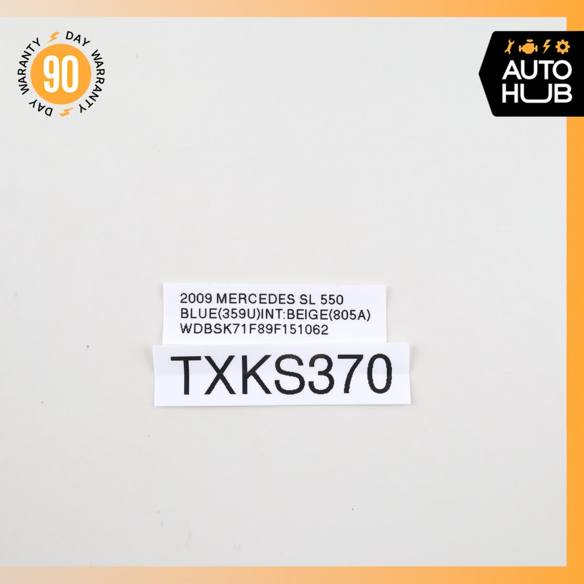 07-12 Mercedes R230 SL550 SL63 AMG Keyless Go Control Module Antenna Sensor OEM - photo 9