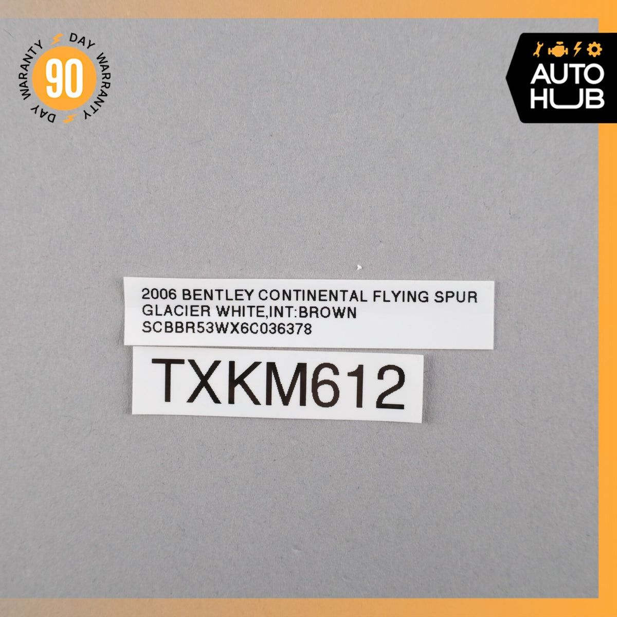 06-13 Bentley Continental Flying Spur Rear Overhead Dome Light Trim Wood OEM 58k - photo 12