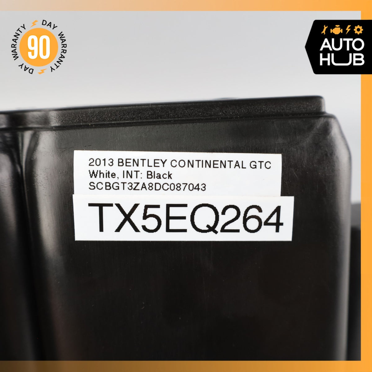 03-17 Bentley Continental GTC Gallardo Fuel EVAP Charcoal Canister Box Vapor OEM - photo 10