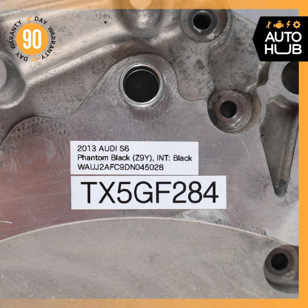 Audi C7 S6 4.0L Engine Timing Chain Cover Plate 079103173BJ OEM - photo 13