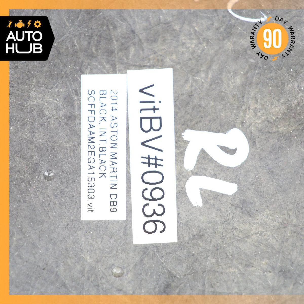 13-16 Aston Martin DB9 Coupe Rear Left Driver Side Interior Panel OEM 35k - photo 20