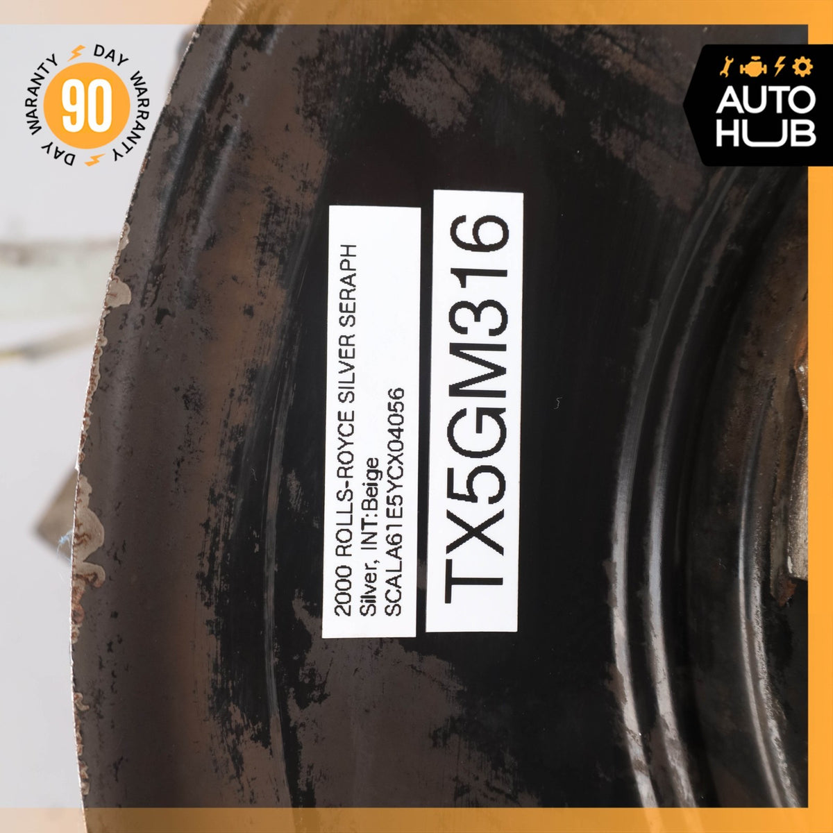 00-02 Rolls Royce Seraph / Bentley Arnage Rear Left Spindle Knuckle Hub OEM - photo 24