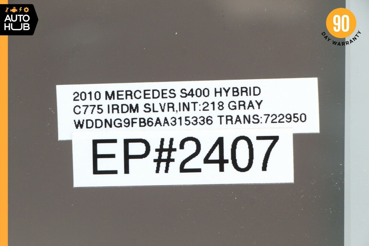 07-13 Mercedes W221 S400 S550 S350 Rear Left Driver Side Door Window Glass OEM - photo 12