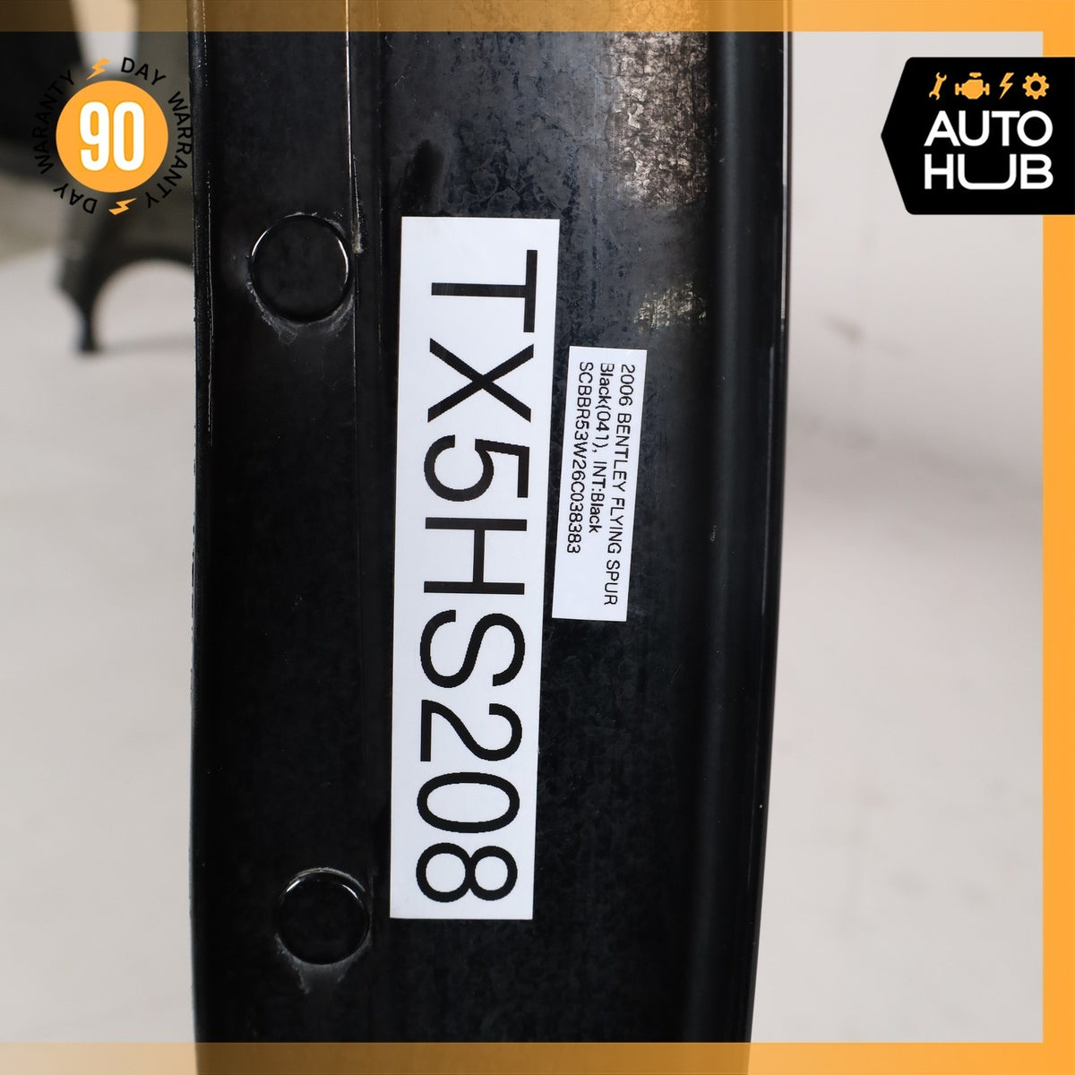 06-13 Bentley Continental Flying Spur Right Side Fender Assembly OEM 86k - photo 22