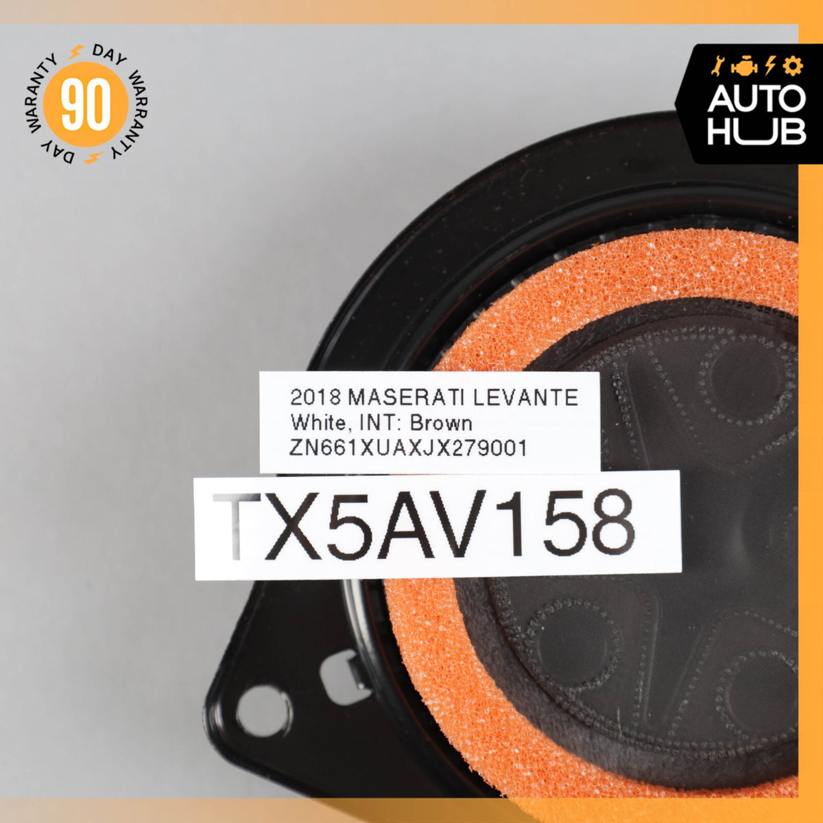 14-20 Maserati Levante M161 Dashboard Dash Speaker Center OEM 73k - photo 8