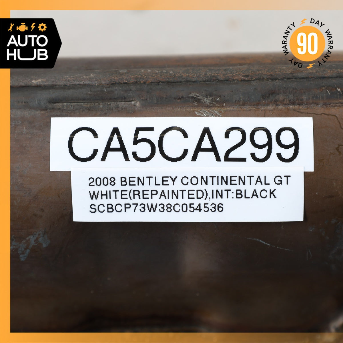03-13 Bentley Continental GT GTC 6.0L W12 Exhaust Manifold Set 07C253018AC OEM - photo 20