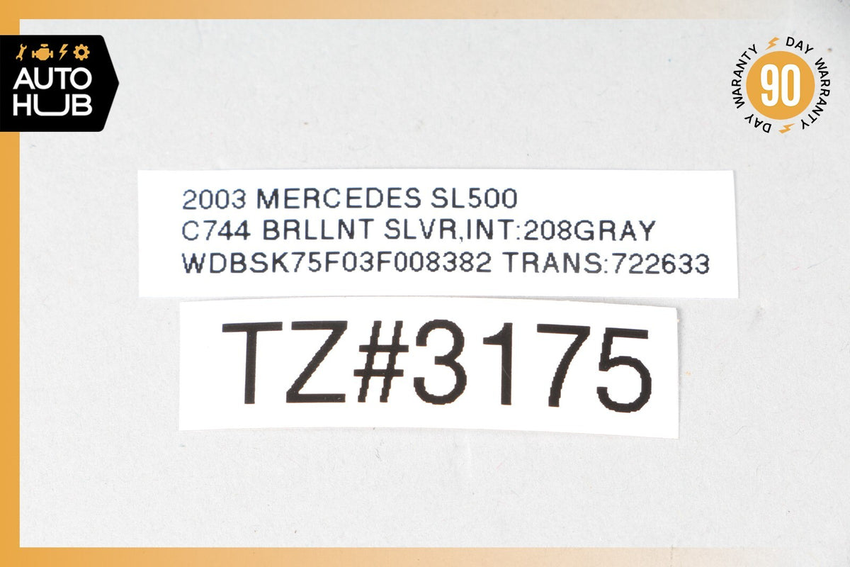 03-12 Mercedes R230 SL500 SL55 AMG Door Window Switch Control Right Side OEM - photo 11