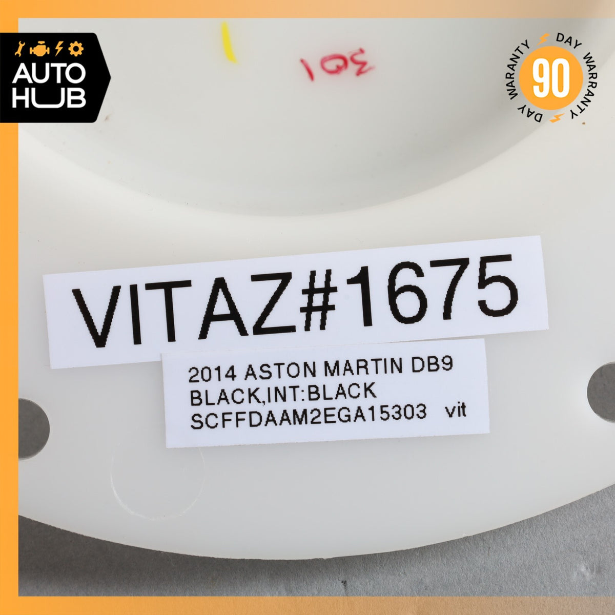 Aston Martin DB9 Fuel Pump Level Sending Unit Cover CD339A309AA OEM 35k - photo 10