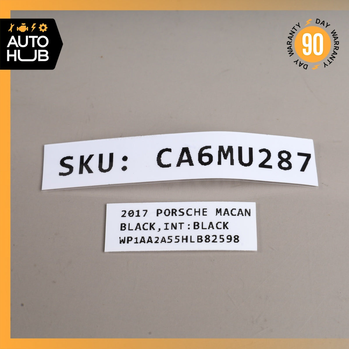 Porsche Macan 95B A/C Dashboard Air Fresh Vent Center Right Side 95B819202E OEM - photo 12