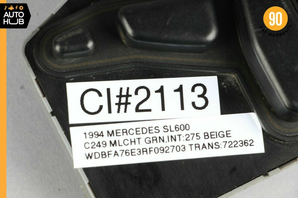 90-02 Mercedes R129 SL600 SL500 SL320 Seat Control Switch Module Right Side OEM - photo 8