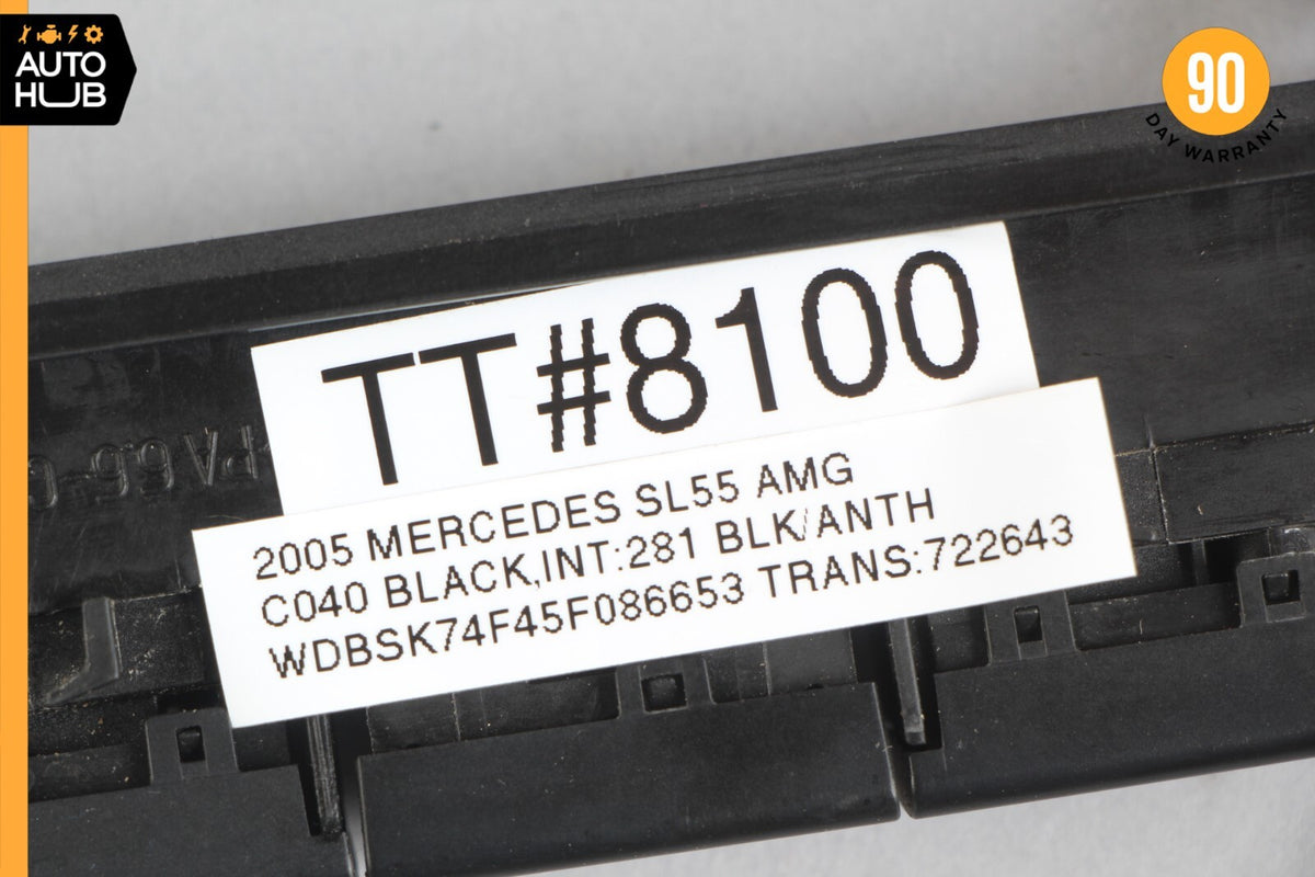 Mercedes R230 SL55 AMG SL550 Center Console ESP Switch Control Button OEM 75k - photo 9
