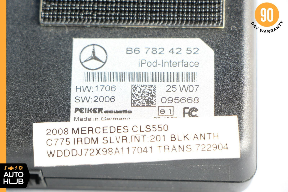 07-14 Mercedes W216 CL550 S550 S63 AMG Ipod Interface Control Module B67824252 - photo 6