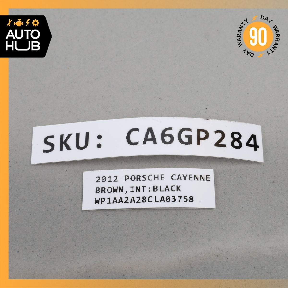 11-18 Porsche Cayenne 958 3.6L Oxygen O2 Sensor Lambda 03H906262S OEM - photo 8