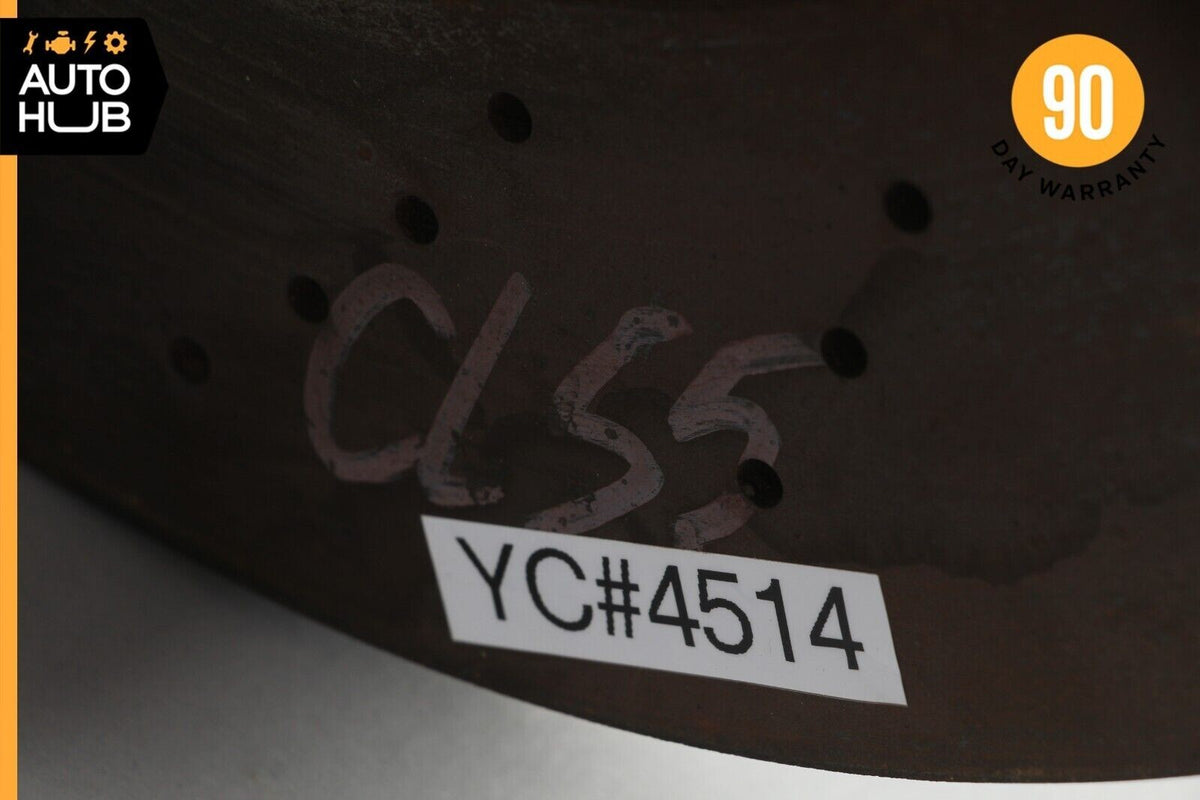 Mercedes W218 CLS550 Front Left & Right Drilled Disc Brake Rotors Set of 2 OEM - photo 12