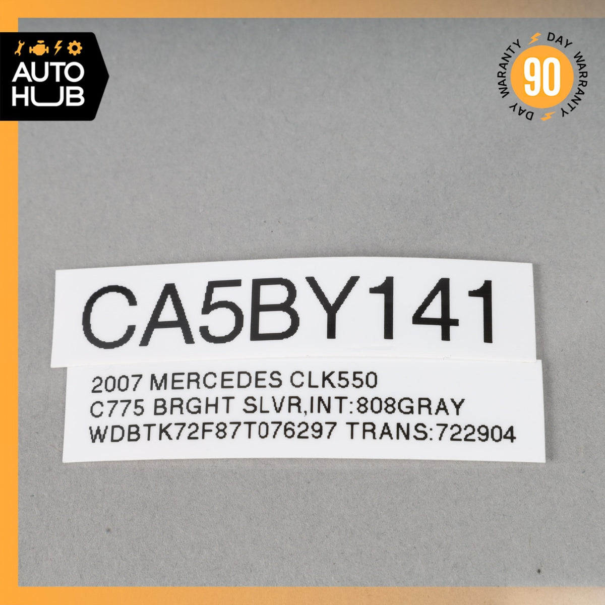 05-09 Mercedes W209 CLK550 C55 AMG CLK350 Ignition Switch Module w/ Key OEM - photo 11