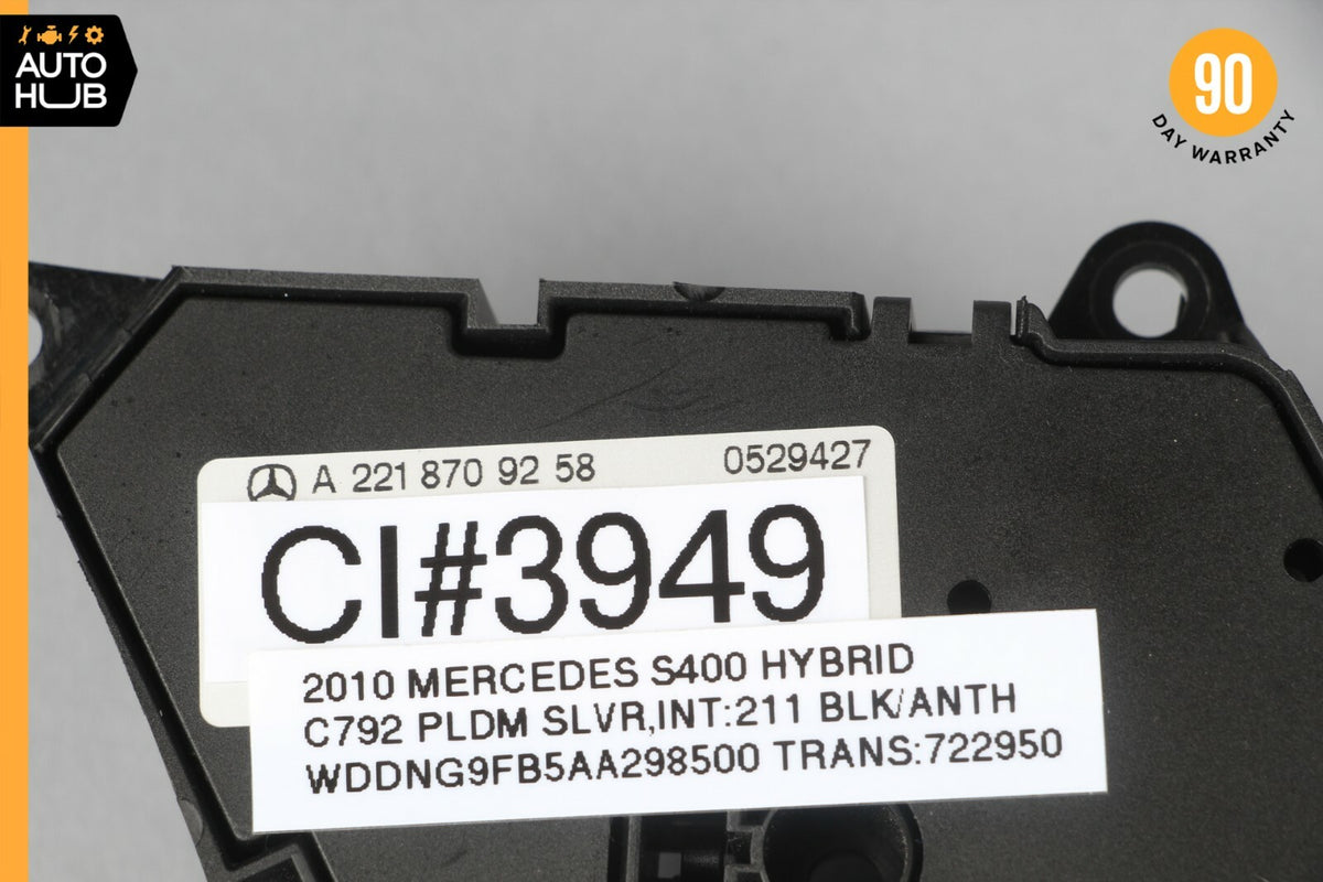 07-14 Mercedes W221 S400 CL550 Front Left Driver Seat Control Memory Switch OEM - photo 11