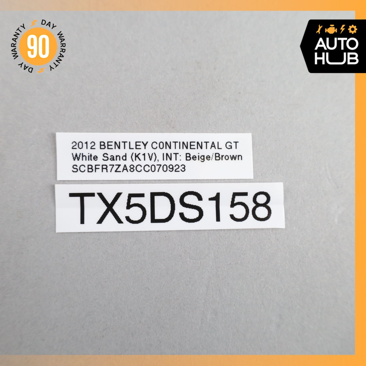 Bentley Continental GT Coupe Rear Left Driver Side Shelf Cover Panel OEM - photo 11