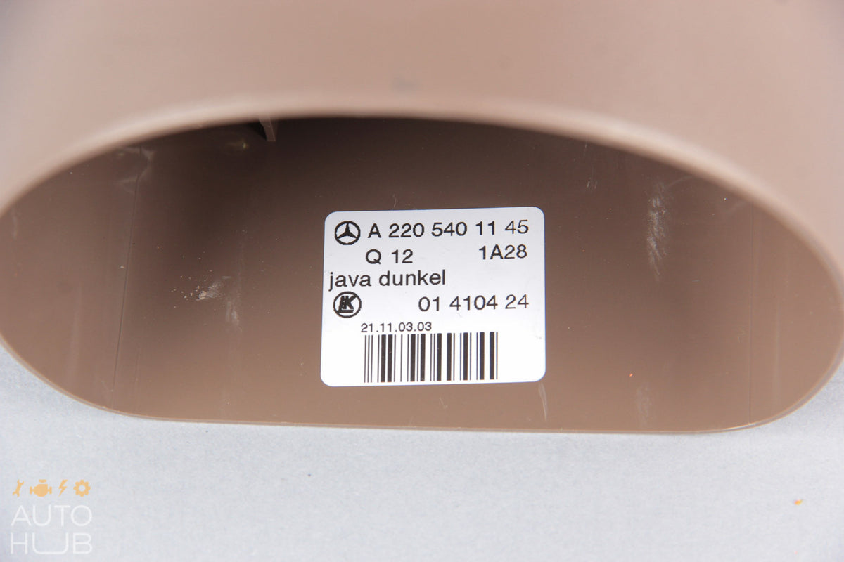 03-06 Mercedes W220 S500 CL500 Steering Column Cover Switch Control Tan OEM - photo 12