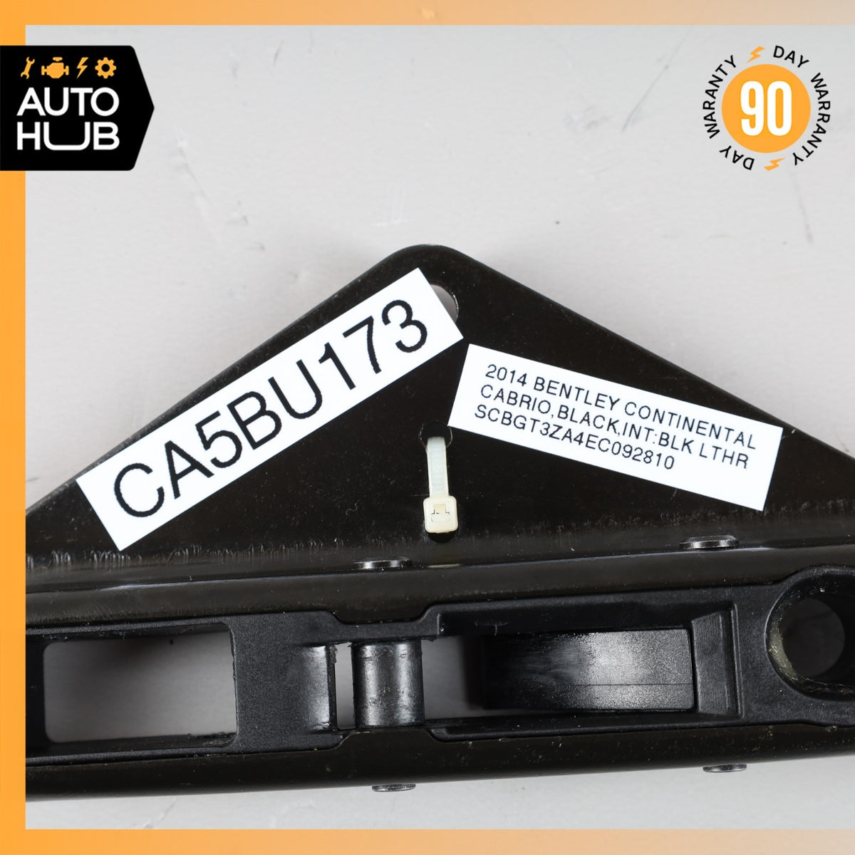 Bentley Continental GTC Front Right Top Roof Lock Latch Cover OEM - photo 10