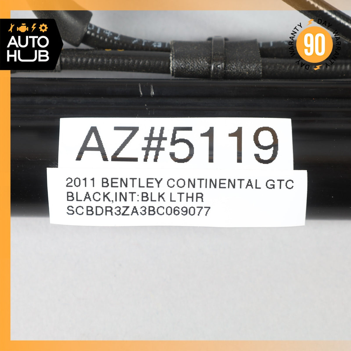 Bentley Continental GTC Right Passenger Side Top Hydraulic Lift Cylinder OEM 59k - photo 16