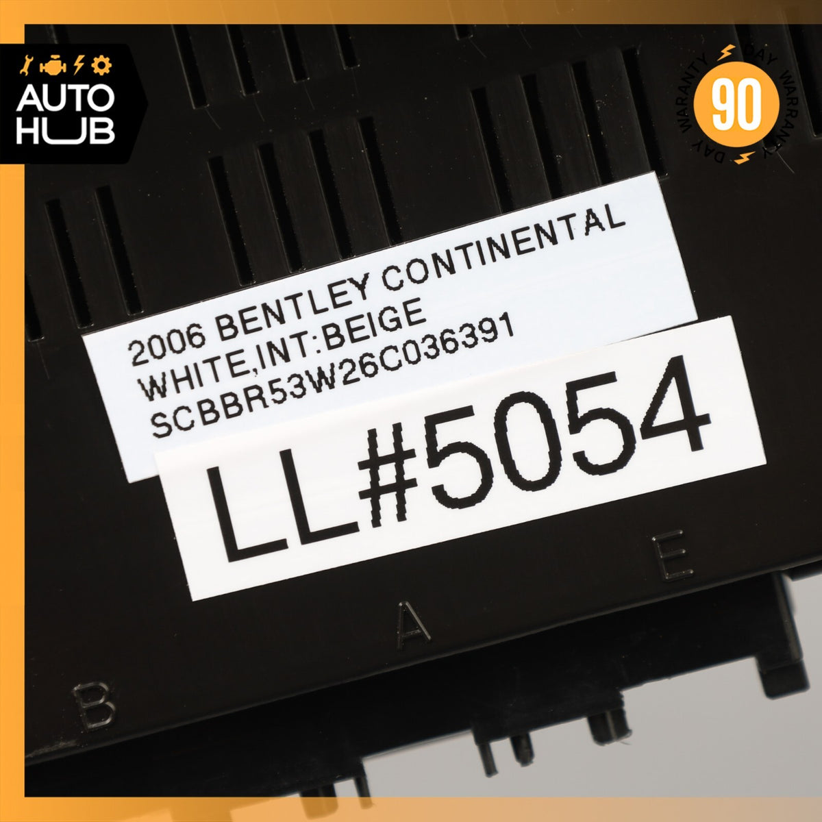 Bentley Continental Flying Spur AC Heater Climate Control Module Unit OEM 80k - photo 10
