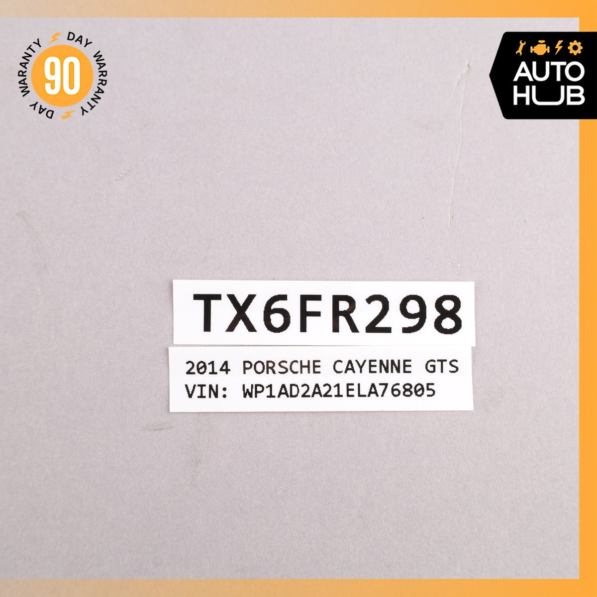 11-18 Porsche Cayenne 958 Electronic Parking Button Switch 7P5927225 OEM - photo 9