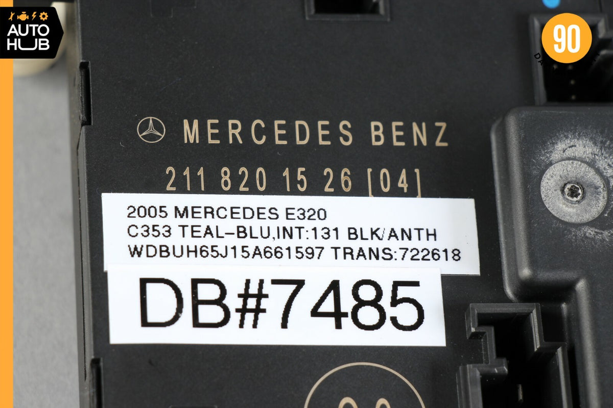 03-06 Mercedes W211 E320 E500 E350 Door Control Module Rear Left 2118201526 OEM - photo 8