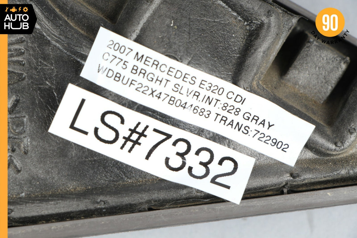 07-09 Mercedes W211 E320 E350 Tweeter Speaker Cover Left Driver Side Grey OEM - photo 12