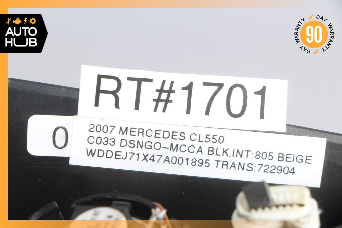 07-14 Mercedes W216 CL550 CL63 AMG Door Tweeter Speaker Cover Grille Right OEM - photo 10